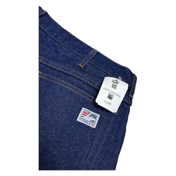 Tyndale FR FLAME-RESISTANT Rodeo Work Workwear Straight Relax Denim Jeans 38x30 - Picture 4 of 6
